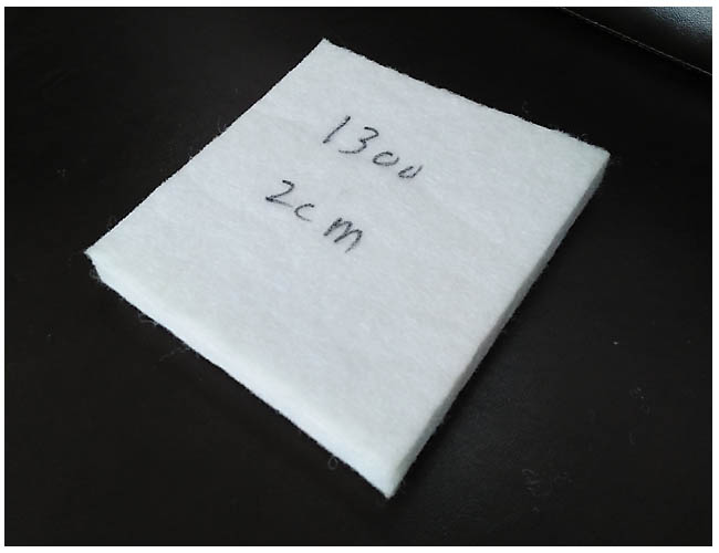 2CM厚度的1300克硬质棉